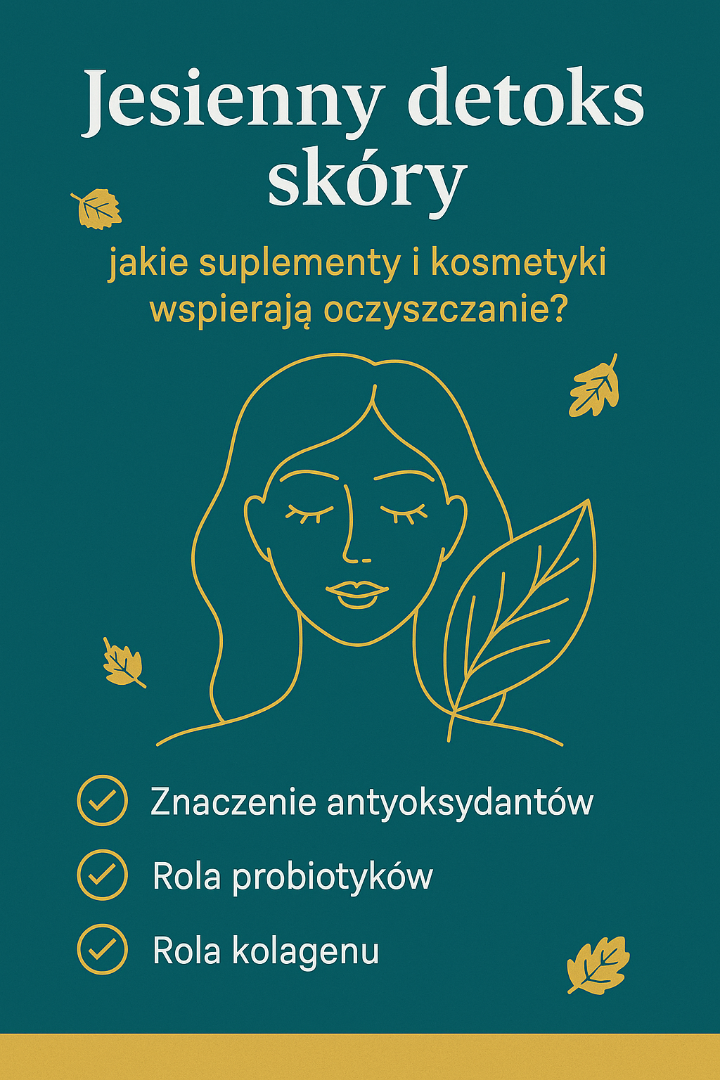 Jesienny detoks skóry – jakie suplementy i kosmetyki wspierają oczyszczanie?