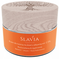 Krem rozświetlający do twarzy Slavia Cosmetics na dzień 50 ml