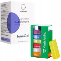 LunaCol Colway Lunazyna+ Lizozym+ Beta-D-Glukan 60 kaps. + GRATIS